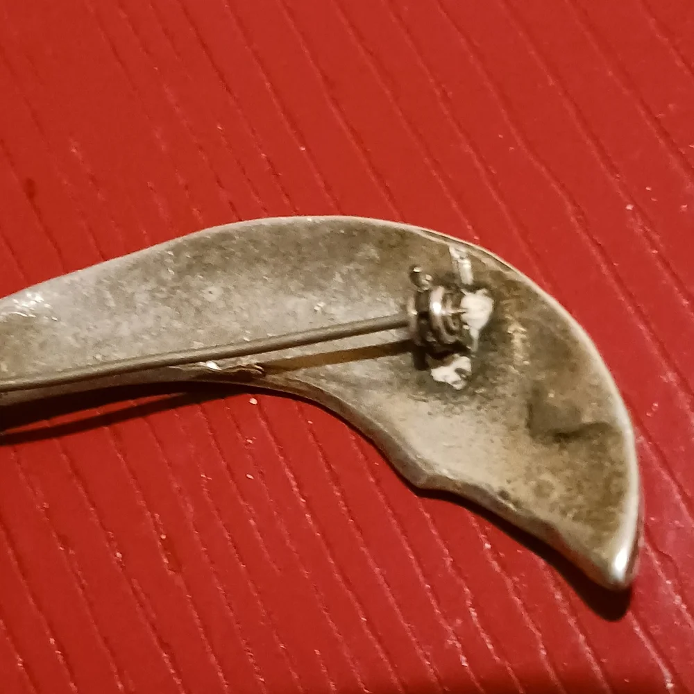 Vintage Danger Brooch